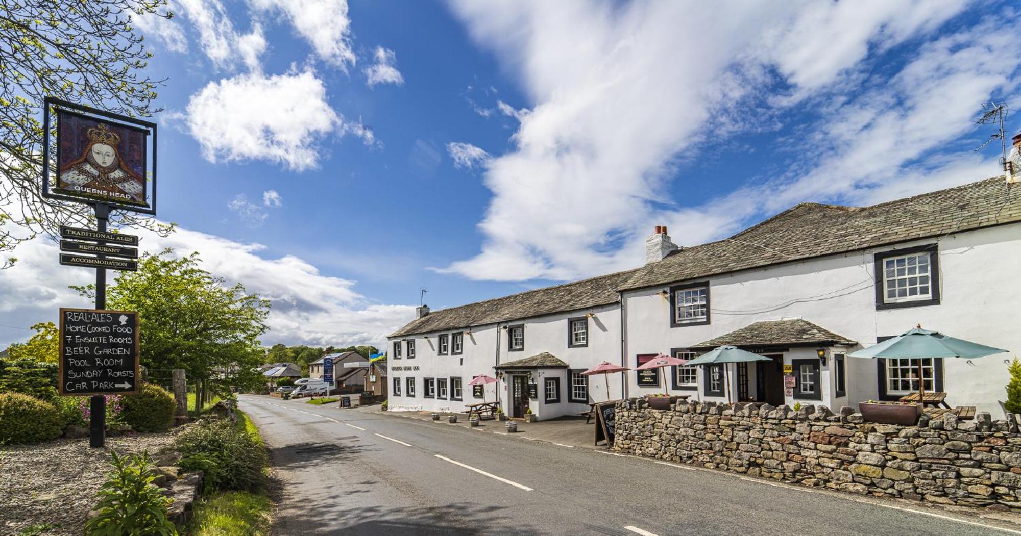 Queens Head Inn, Tirril Penrith Extérieur photo